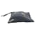 Balenciaga Clutch Medium Classic Metallic Edge Blu - vista 7