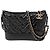 Chanel Borsa hobo piccola a tracolla Gabrielle Nero - vista 2