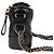 Chanel Borsa hobo piccola a tracolla Gabrielle Nero - vista 5