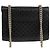 Gucci Mini borsa a tracolla con catena Emily Nero - vista 3