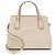 Gucci Soho Satchel aus Leder Weiß
