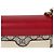 Gucci Piccola borsa a tracolla e crossbody con catena e chiusura a palette Rosso - vista 5