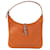 Hermès Bolso de hombro Trim Naranja Cuero