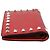 Valentino Garavani Portafoglio Rockstud Medium Rosso - vista 5