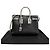 Saint Laurent Bolso tote pequeño de hombro Negro