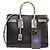 Saint Laurent Bolso tote pequeño de hombro Negro - vista 7