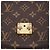 Louis Vuitton Borsa a tracolla e crossbody Palais Chain Marrone - vista 7