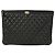 Chanel Clutch Large Boy Caviar Nero - vista 2