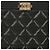 Chanel Clutch Large Boy Caviar Nero - vista 3