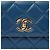 Trendy CC Chanel Trendiger Cc Small Top Handle Tote Schulterbeutel Blau - Ansicht 3