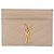 Saint Laurent Tarjetero Monogram Castaño - vista 2