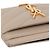 Saint Laurent Tarjetero Monogram Castaño - vista 9