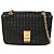 Céline Borsa a tracolla trapuntata media Nero - vista 2