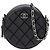 Chanel Borsa a tracolla rotonda con catena e cuciture Wild Stitch Nero - vista 2