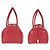 Gucci Vintage Leather Interlocking Handtasche Rot - Ansicht 8