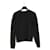 Chanel Pull M ou L Suéter de lana negro con CC Halo dorado talla M o L Uniform  - vista 4