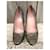 Alaïa Pumps aus goldenem Pythonleder - Ansicht 3