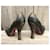Alaïa Pumps aus goldenem Pythonleder - Ansicht 4