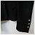 Chaqueta entallada de botonadura sencilla Versace Medusa Negro - vista 5