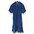 Stella Mc Cartney Stella McCartney Schlagkleid Schwarz Blau - Ansicht 3