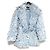 Autre Marque Chaqueta vaquera Alanui 1B Single Fringe Azul Azul claro