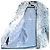 Autre Marque Chaqueta vaquera Alanui 1B Single Fringe Azul Azul claro - vista 4