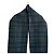 Sciarpa in lana a quadri Coach Classic Verde Blu navy - vista 3