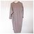 Autre Marque Vestido MICA&DEAL Skipper con cuello mao Castaño Bronce - vista 2