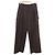 Autre Marque ETRE TOKYO 100% Woll-Work-Wide-Pants Braun