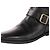 Autre Marque Botas largas de cuero Brenta Negro - vista 14