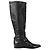 Autre Marque Botas largas de cuero Brenta Negro - vista 5