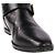 Autre Marque Botas largas de cuero Brenta Negro - vista 8