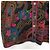 Autre Marque Chaqueta LEONARD de seda sin cuello Negro Multicolor - vista 7