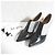 Autre Marque 3.1 Phillip Lim Pointed Toe Bicolor Booties Black White - view 8