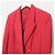 Autre Marque DAKS Doppelreihige Taillierte Jacke Rot - Ansicht 4