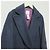 Autre Marque Sov. DOUBLE STANDARD CLOTHING Abrigo largo de alpaca Azul Azul marino - vista 3