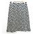Timeless Falda de tweed Chanel Chevron Coco Mark Negro Plata Blanco