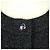 Timeless Chanel Shaggy Strickkleid Schwarz - Ansicht 5