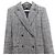 Theory DB BLAZWER DR NOELLE TWEED Wool Blend Double Breasted Jacket Black - view 4