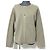 Autre Marque Liesse 2WAY Strickpullover Cardigan aus Milano-Rippstrick Braun - Ansicht 4
