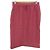 Timeless Falda de tweed de lana Chanel Classic Rosa Roja - vista 2