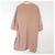 Autre Marque Chaqueta larga de tejido doble Noble Estel Beige Naranja - vista 2