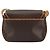 Céline Celine Vintage Macadam Canvas and Leather Marrone - vista 2