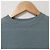 Jil Sander Woll-Strickpullover mit kurzen Ärmeln und Cropped-Schnitt Blau - Ansicht 3