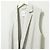 Autre Marque Chaleco largo de lana de doble cara ebure Wool River Beige - vista 3