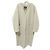 Autre Marque Untitled PONTETORTO No Collar Coat Beige