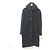 Autre Marque Abrigo largo de tweed Cacharel Negro