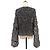 Autre Marque Kurzer Shaggy-Lamé-Strickpullover COLUMN PERMANENT Silber - Ansicht 4