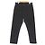 Stella Mc Cartney Pantalones rectos largos de algodón moleskine Stella McCartney Negro