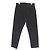 Stella Mc Cartney Pantalones rectos largos de algodón moleskine Stella McCartney Negro - vista 2